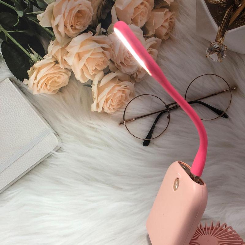 3pcs Bendable Mini USB Light, Foldable Adjustable Desk Mini Lamp, Portable Flexible Reading Light Gadgets for The Home, Bedroom, Office 3