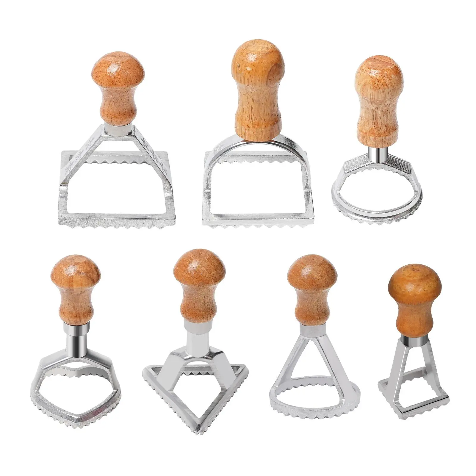 Cookie Cutter Set, 7 Counts/set Cute Christmas Themed Cookie Cutter, Baking Tool for Home Kitchen, Household Kitchen Products