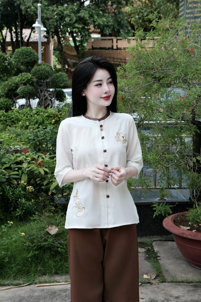 Product Introduction of Bộ pháp phục lụa trượt thêu An siêu xinh 3