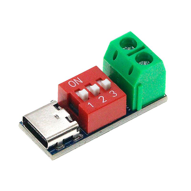 Bảng thử nghiệm sạc nhanh PD, Mô-đun bảng kích hoạt PD Có Thể Điều Chỉnh 5-20V,…