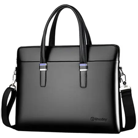 Tas Selempang Pria Kulit Premium Leather Briefcase Rhodey