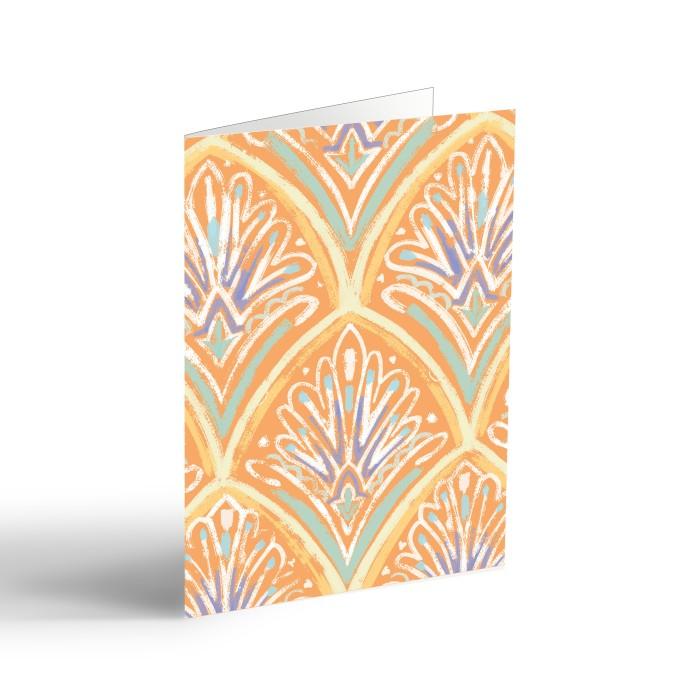 Gambar Capricorn Design Kartu Ucapan Estetik Motif Floral Batik | Greeting Blank Card Modern - CL 040 dari Capricorn Design Kota Tangerang Selatan Tokopedia