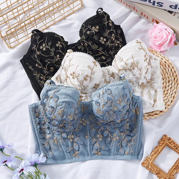 TOP FLOWER BUSTIER Santai Crop 6