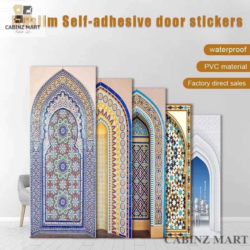 Hiasan Pintu Islamik, DIY, Bahan PVC 3D, MIHRAB, Seni Islam Turki ...