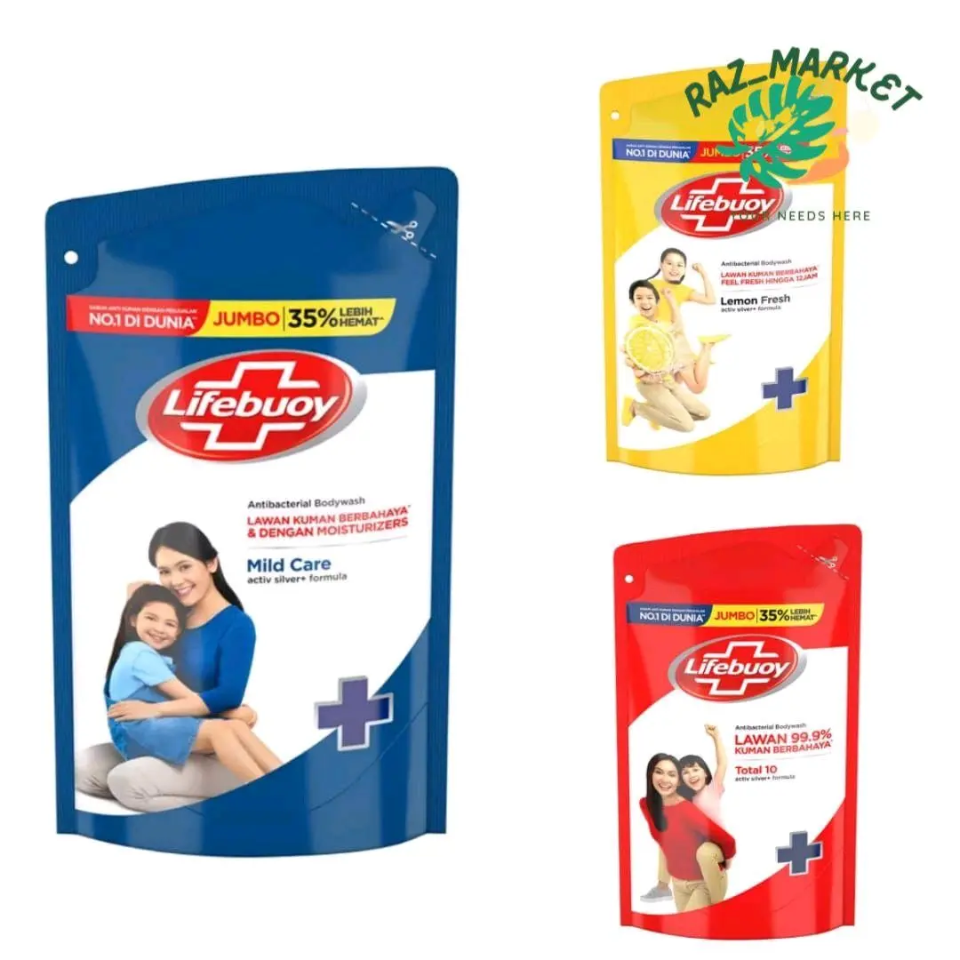 LIFEBUOY Body Wash 825ml Sabun Mandi Lifebuoy Jumbo