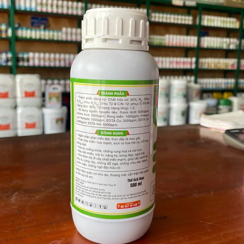 Phân bón dưỡng bông chống rụng cho cây sầu riêng 2