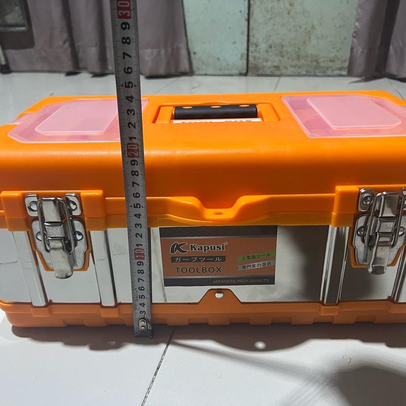 Thùng hộp đựng đồ nghề kapusi loại lớn dài 45 ngang 22 cao 20 nhựa cứng có khoá