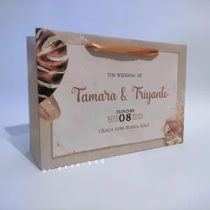 paper bag bridesmaid paperbag custom 10 pcs