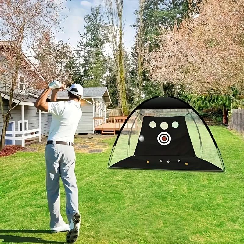 Folding Golf Practice Net, Indoor Outdoor Golf Training Nets ...