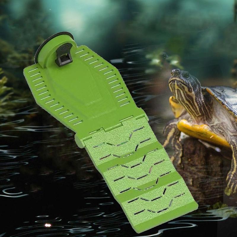 Reptile Ramp Platform Folding Turtle Basking Ramp Hanging PV - TikTok ...