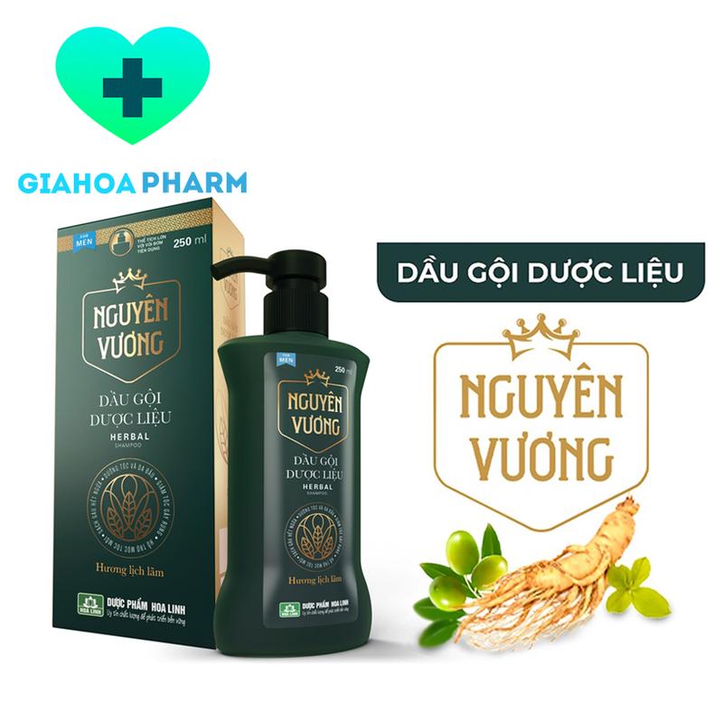  Dầu gội dược liệu Nguyên Vương cho Nam hương gỗ hỗ trợ mọc tóc giảm gãy rụng gàu ngứa  Hoa Linh men Nguyên Xuân  
