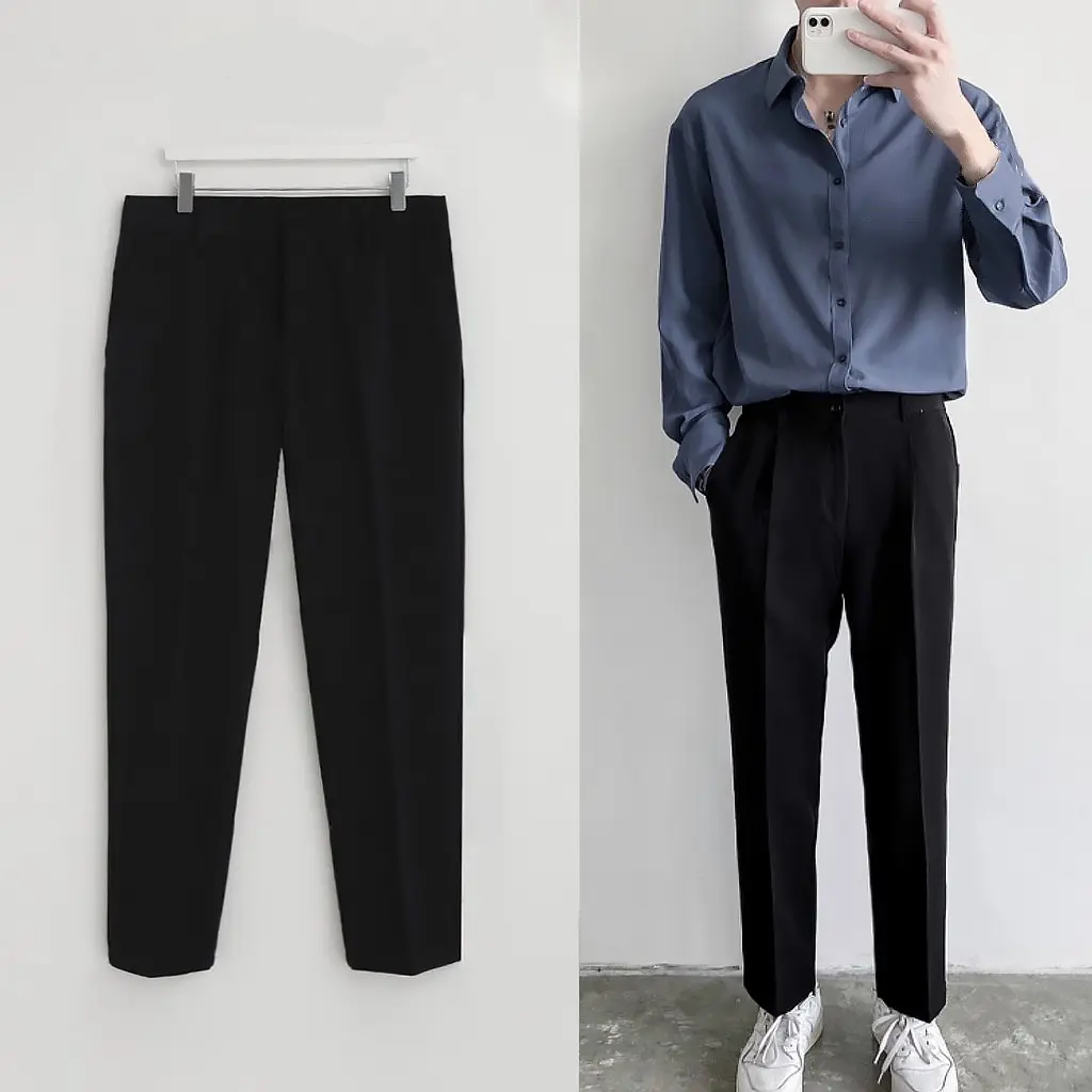 Quần âu nam baggy MITADO, quần tây ống rộng kiểu dáng trẻ trung, năng động