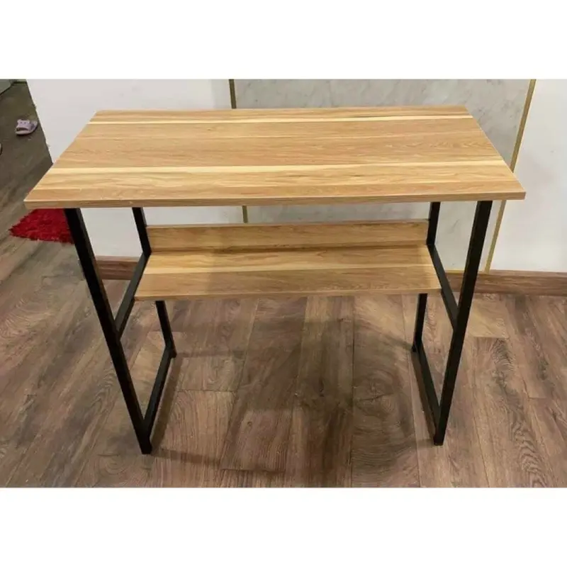 [FREESHIP] Bàn Lửng Làm Việc Bàn Học Chân Sắt Kèm Kệ Lửng Tiết Kiệm Không Gian Phòng - Bàn Lửng bàn làm việc 4