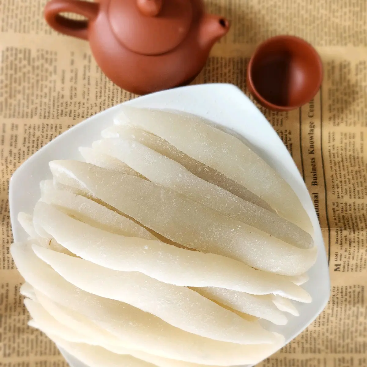 Mứt dừa sáp loại 1 thượng hạng - Túi dùng thử 250g Ăn Vặt Thức Ăn Food