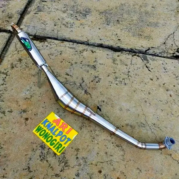 KNALPOT FIZ R JRM GARING RENYAH STENLIS Gas Mesin Motor Motorcycle Sirkuit Bulat Foto Motor Motorcycle Sporty Engine