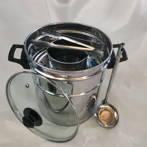 Dandang bakso tutup kaca 22 24