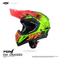 Gambar Helm JPX Cross Full Face FOX1 X34 - FLUORESCENT YELLOW DOFF, L dari JPX HELMET Kab. Tangerang 3 Tokopedia