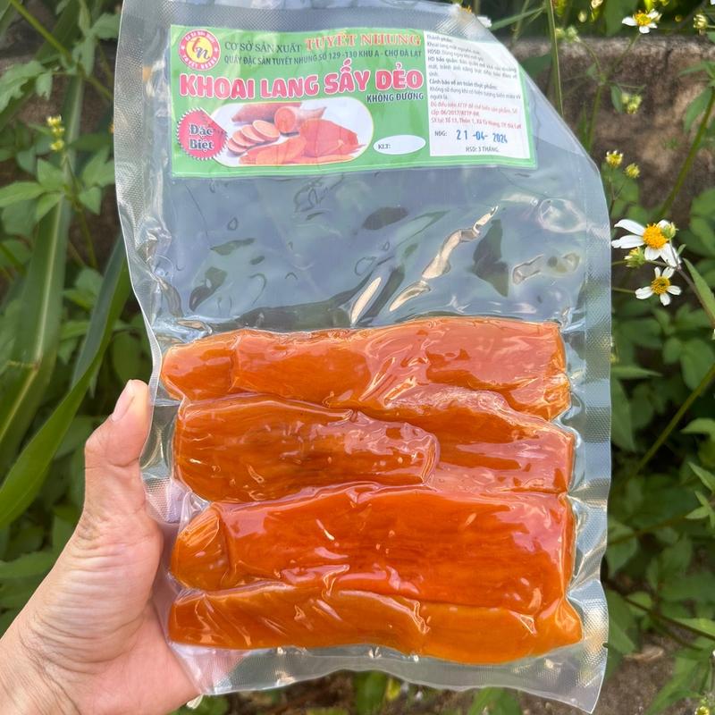 Khoai LANG mật sấy  dẻo túi 250g đặc sản  TÀ NUNG ĐÀ LẠT