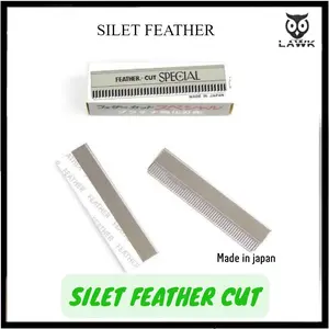 silet feather cut silet isi ulang razor Kumis