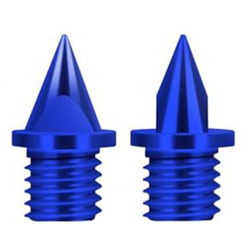 Product Introduction of 50 Pieces Track Shoe Spikes Replacement, 5mm Sturdy Track Spikes Track and Field Running Spikes for Outdoor Practice Player 1
