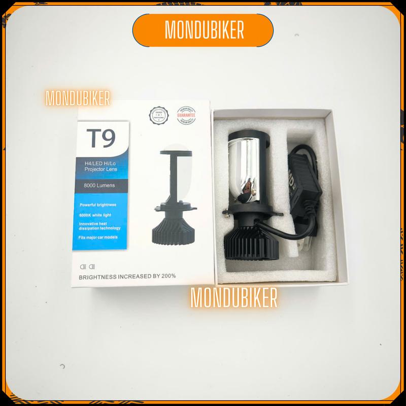 Đèn Led Pha Bi Cầu Mini T9 MALAY căn chỉnh sẵn 2025 chân H4 Gắn Oto Xe Máy Bảo Hành 6 Tháng Giá 1 Bóng Đèn Pha Phụ Tùng