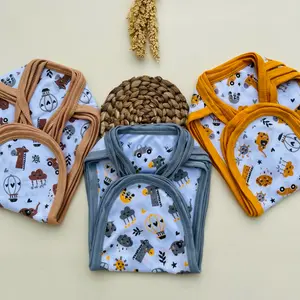 promo3 PCS / 6 PCS / 12 PCS (1 Lusin) Popok Bayi Popok Motif Baru Lahir Bahan Katun Lembut Tebal Bayi Newborn Motif Jerapah - nafaribabyshop PREMIUM