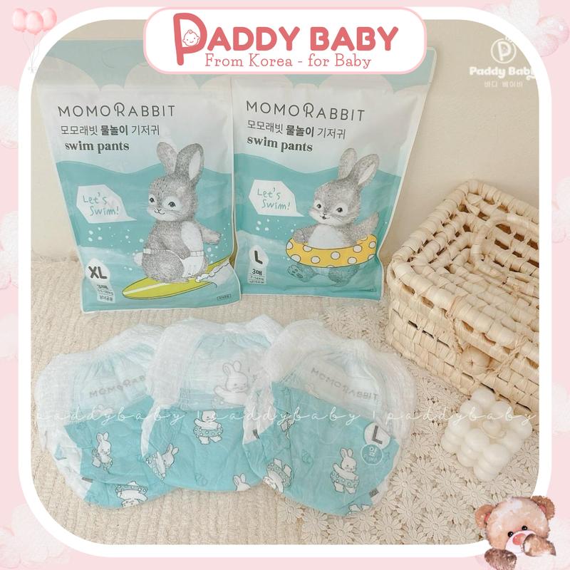  Túi 3 Bỉm bơi Momorabbit Hàn Quốc cho bé 