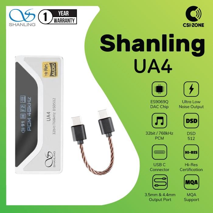 Gambar Shanling UA4 Portable USB DAC / Amplifier dari CSI-ZONE Kota Administrasi Jakarta Pusat Tokopedia