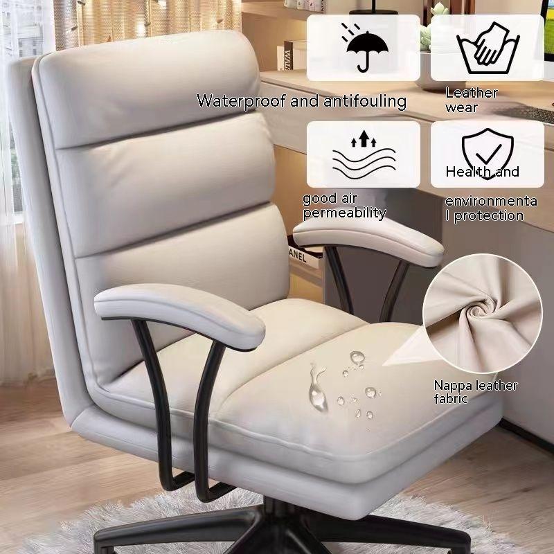 Product Introduction of 【SG-STOCK】Computer Chair, Comfortable Desk Chair, Backrest Office Chair, Study Bedroom Swivel Chair ,Study Seat 12