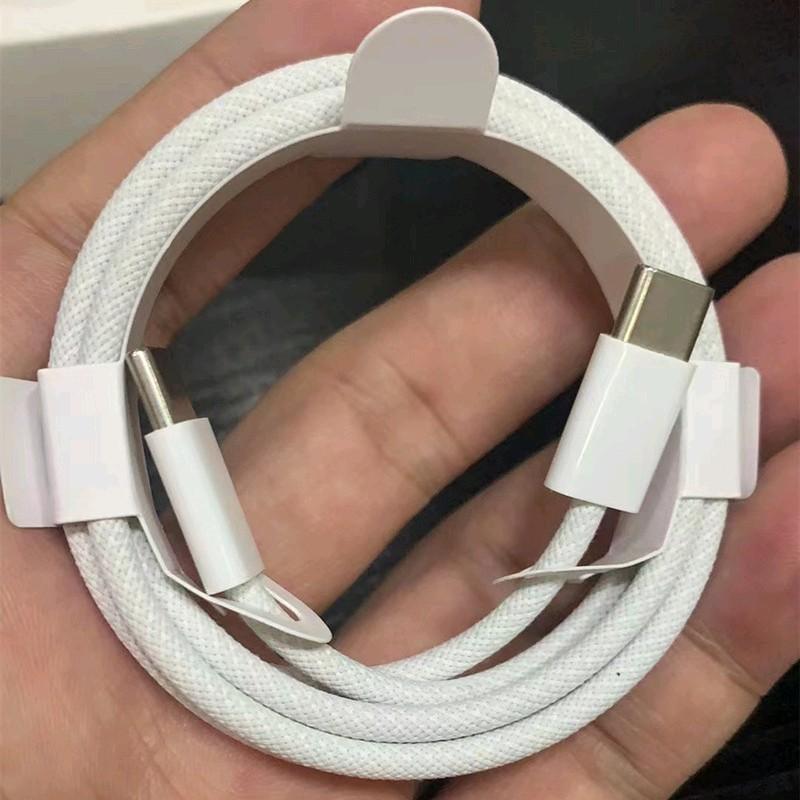 Cáp Sạc Nhanh 25W Cho Iphone 15, iphone 16 Dây Dù Siêu Bền 2 Đầu Type C