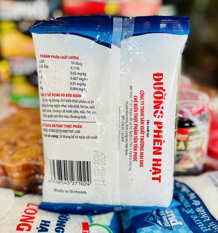 (GÓI 500G) Đường tinh luyện (đường cát trắng)/Đường phèn hạt Long An/Biên Hòa 6