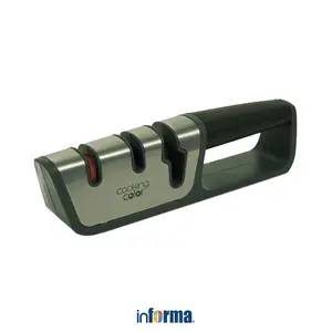 Informa Cooking Color Holden Pengasah Pisau - Hitam Knife Sharpener Asahan Piso Tajam Perlengkapan Dapur Peralatan Masak Asahan Pengasah Gilingan Batu Asah Alat Dapur Perlengkapan Masak
