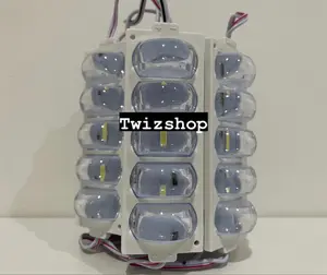 Lampu LED 5 Mata Terang 12 Volt 24 Volt / LED Variasi Mobil Motor Truk Bus DC 12V 24V (Harga Satuan)