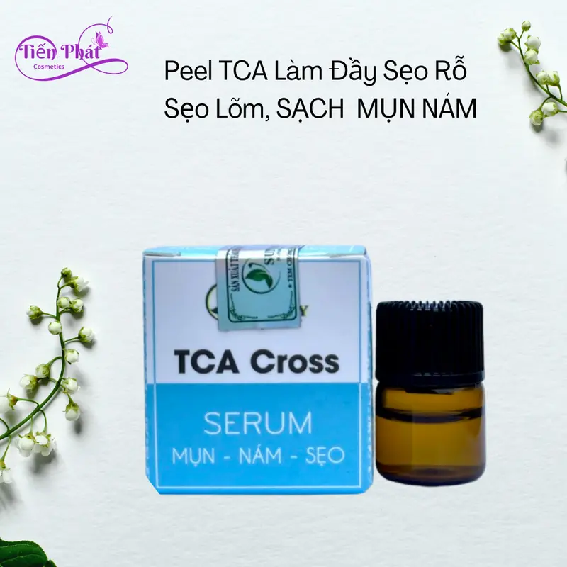 Serum peel nám peel mụn tàn nhang giảm sắc tố hỗ trợ sáng mịn da  Skincare Làm Đẹp Da TCA Tiến Phát 3