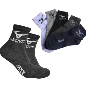 Kaos Kaki Olahraga Mizuno Pendek Unisex Pria Wanita Dewasa – Sport Socks Anti Bau Nyaman Lembut