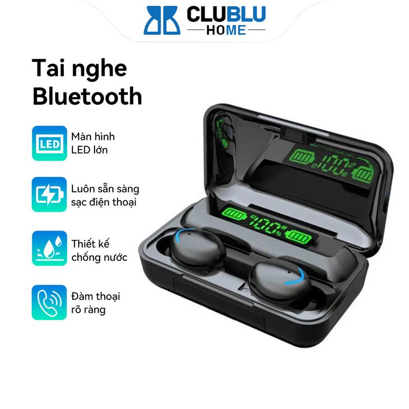  CHOME Tai Nghe Bluetooth Gaming F9-5 Nhét Tai in Ear Không Dây TWS Stereo Có Mic Đàm Thoại Chống Ồn 