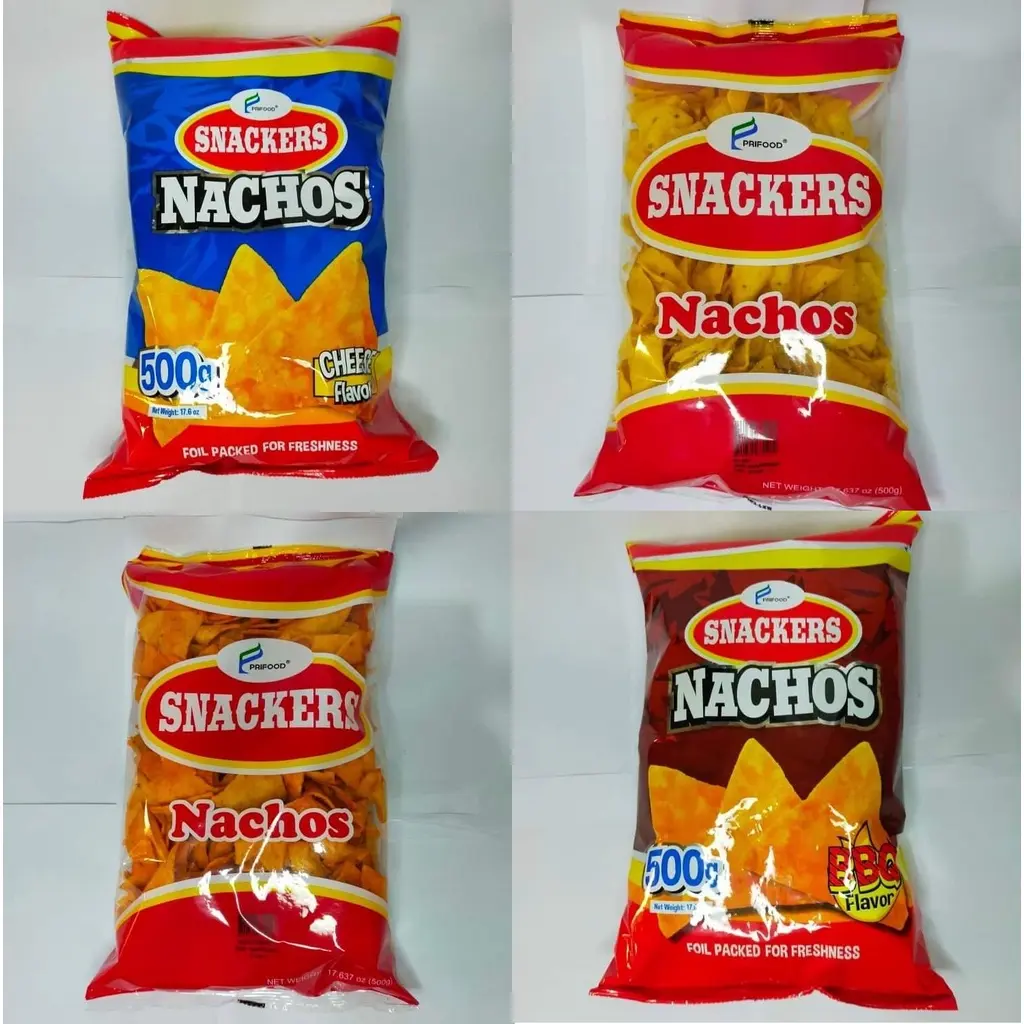 Snackers Nachos Chips, Prifoods 500g - TikTok Shop Philippines