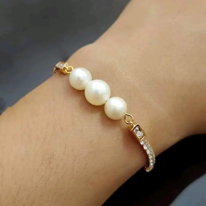 gelang mewah mutiara aslinya ckep bgt