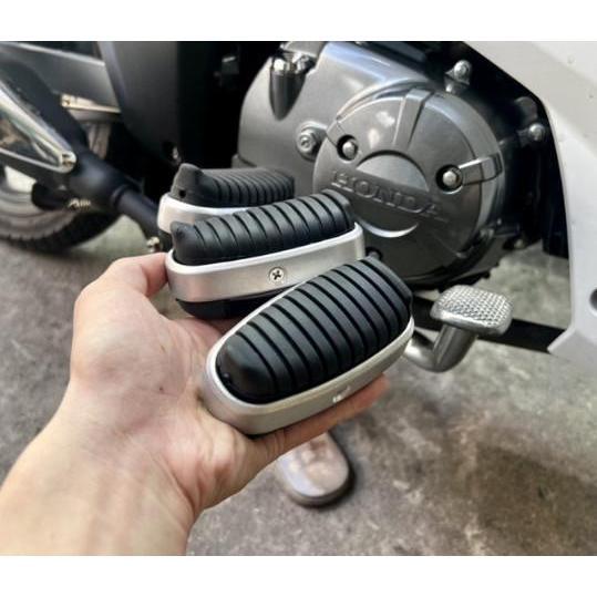 Cặp Gác Chân Trước Cub 125 Gắn Wave Dream Future Sirius Và Nhiều Xe Số Khác