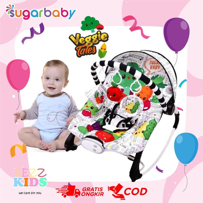 Bouncer Bayi Sugar Baby 10 In 1 Premium Rocker NEW MOTIF & MY Rocker Sugarbaby Bouncer Kursi Goyang Manual Bayi RZ47 4