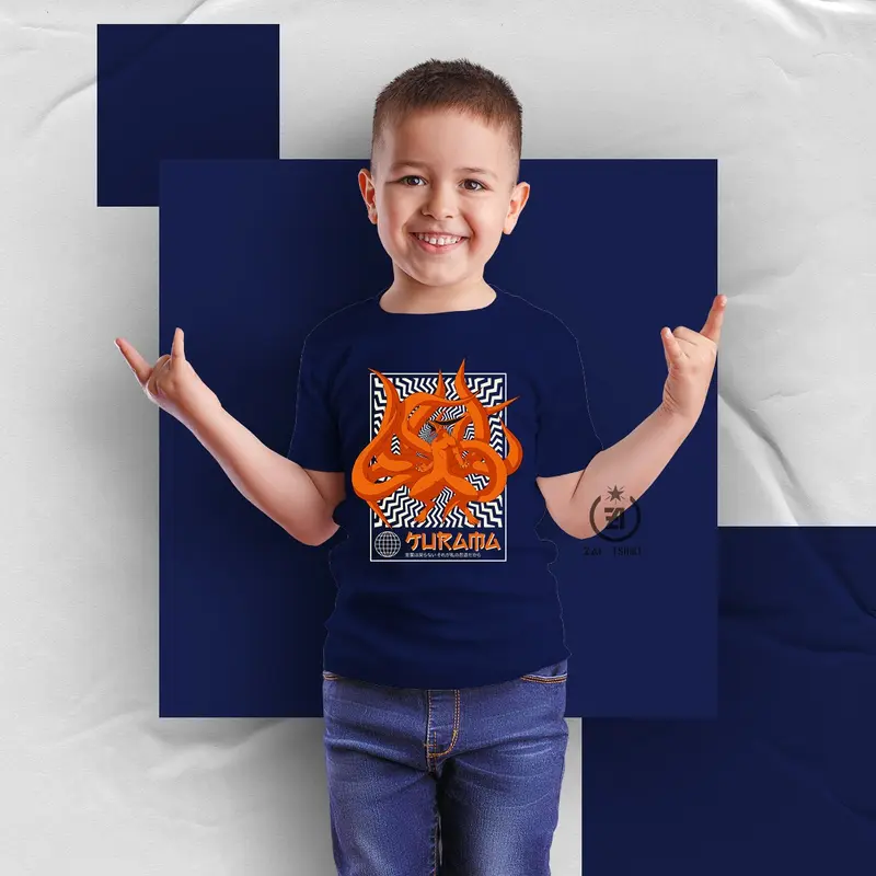Baju anak laki laki ANIME NARUTO terbaru usia 4 5 6 7 8 9 10 11 tahun lucu Fashion 4