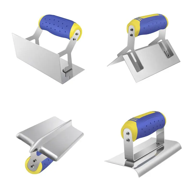 AOOJOO Inner And Outer Corner Trowel Internal And External 90 Degree Sheet Rock Stainless Steel Drywall Corner Trowel