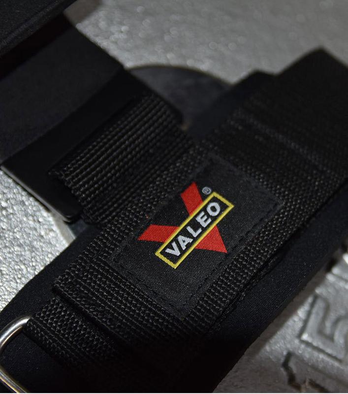 Dây kéo lưng Deadlift có móc bản sắt to Valeo 4