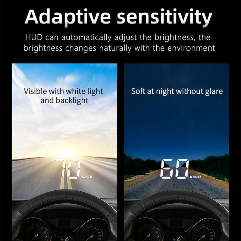 Product Introduction of OBD2 HUD Car Head Up Display Speedometer Monitor on Board Computer Windshield Projector Digital Electronic Auto Accessories 11