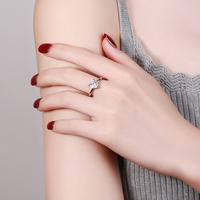 Gambar Diamcity Cincin Perak 925 Zirkon Berbentuk Hati Sederhana Untuk Wanita - 1 karat, Dapat disesuaikan dari Diamcity Official Store Kab. Gresik 5 Tokopedia