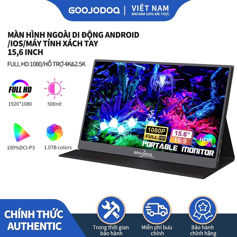 Goojodoq Màn Hình laptop / Loa Mở Rộng ps4 / pc / Điện Thoại android / macbook hdmi Cao Su(bảo hành chính hãng 12 tháng)