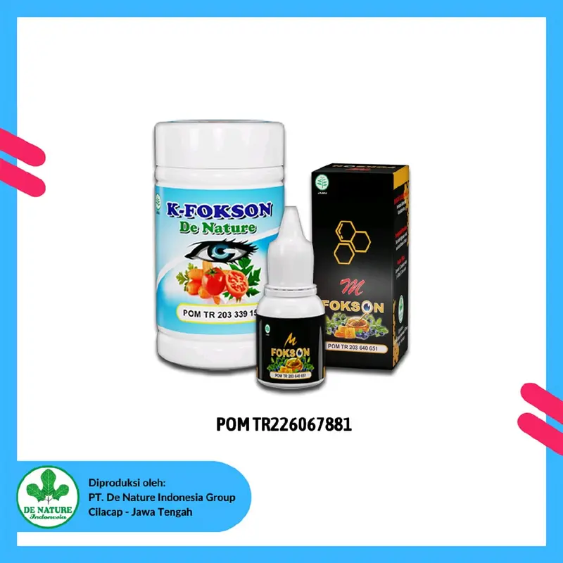 K-FOKSON BONUS MFOKSON PRODUK MATA BURAM - MINUS - MINES - GLUKOMA / MATA BERLEMAK - PANDANGAN BERBAYANG - KATARAK - SILINDER-RABUN SENJA JAUH DEKAT-MATA GATAL BERAIR adalah paket kesehatan mata yang bisa membantu meringankan gejala sakit mata Eye 3