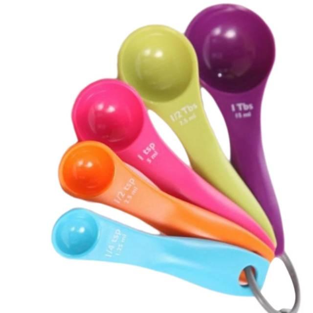 Set Sendok Takar 5In1 Pengukur Serbaguna Dapur Kue Kitchenware Alat Takaran 5