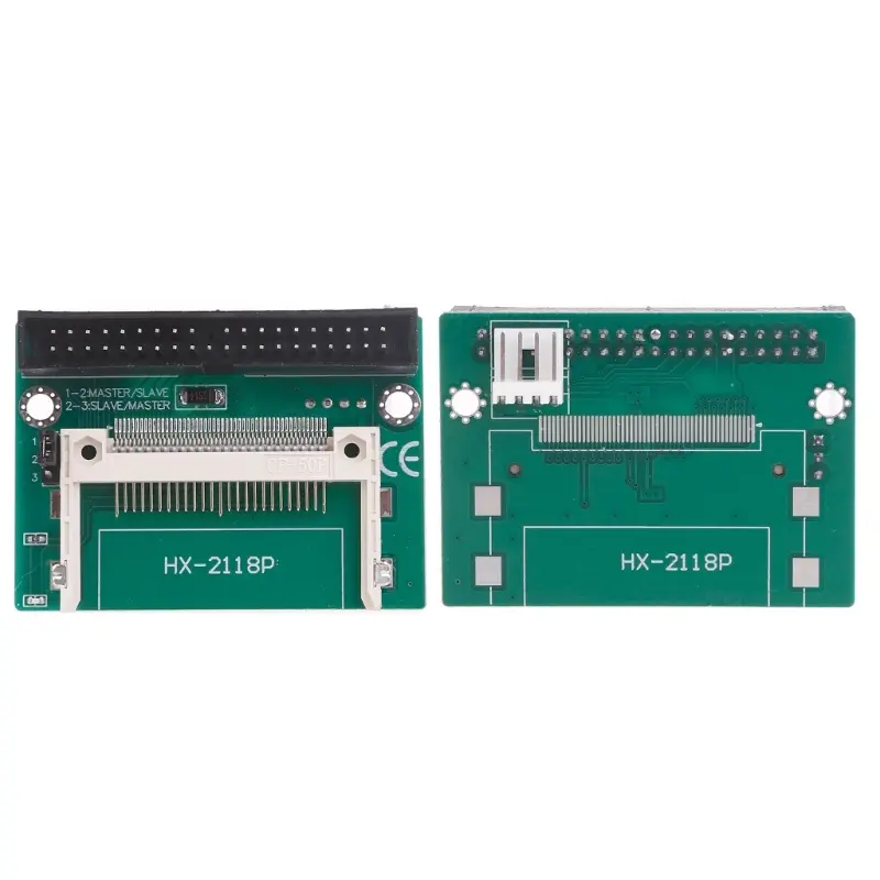CF to IDE Compact Flash Card Adapter Bootable 40pin CF to IDE 3.5" HDD Hard Drive Converter Adaptor 3.5" Male Connector