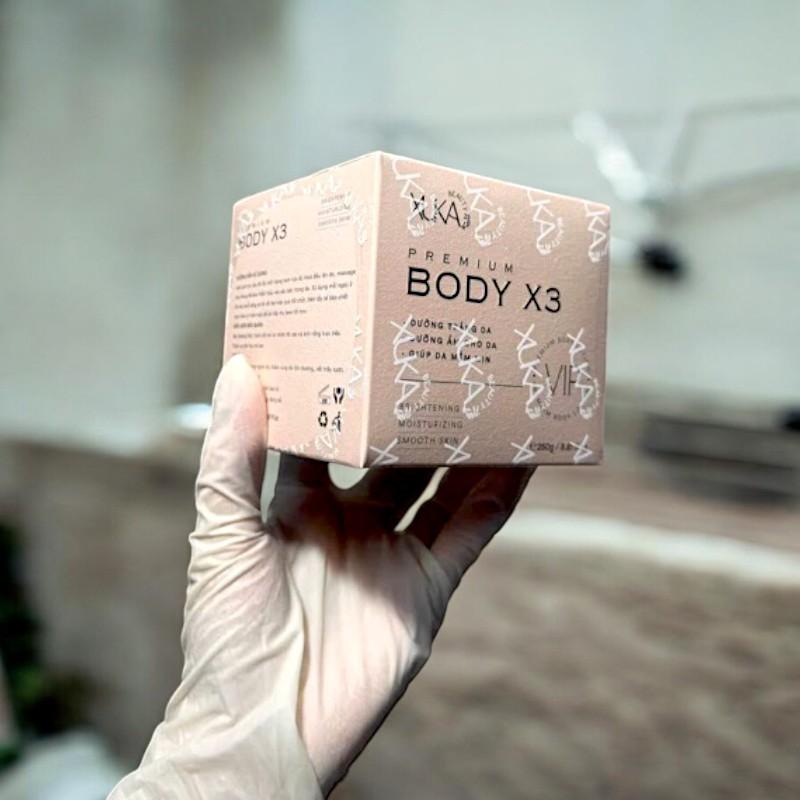 Product Introduction of Kem Body Hỗ Trợ Dưỡng Trắng Xuka Beauty Premium Body X3 250g Chính Hãng Giá Sỉ - Kem Body Hỗ Trợ Dưỡng Trắng Cấp Ẩm 14